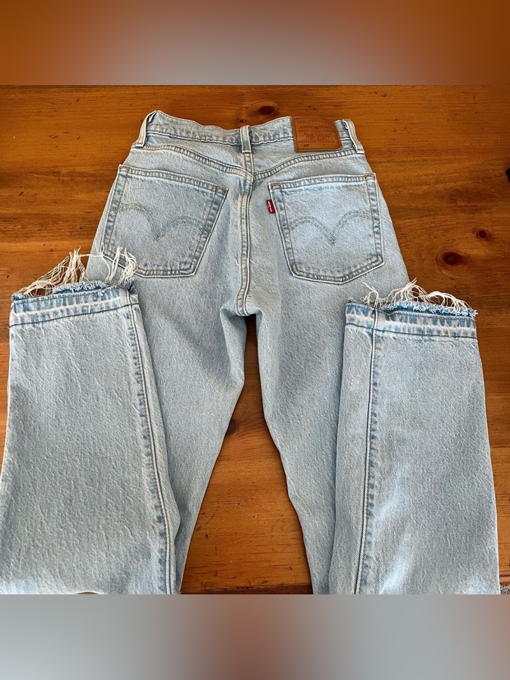 Levi’s 501 Light Wash Jeans